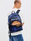 Рюкзак джинсовый / Space X
