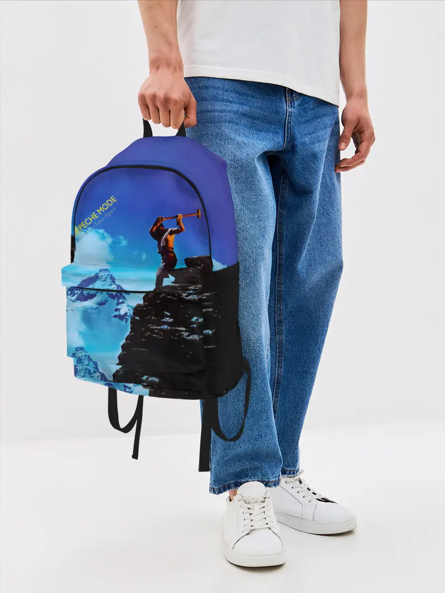 Рюкзак джинсовый / Construction Time Again - Depeche Mode