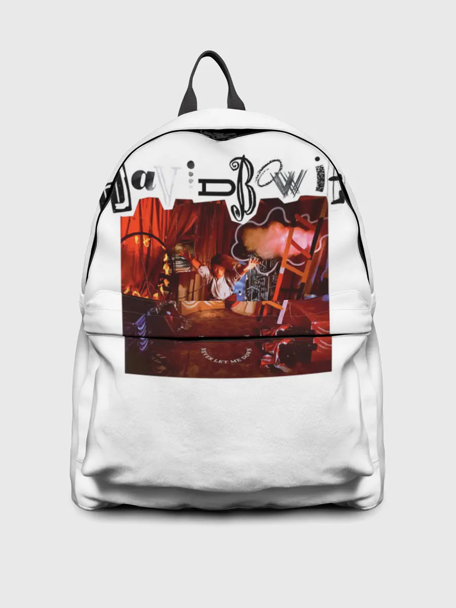 Рюкзак джинсовый / Never Let Me Down - David Bowie