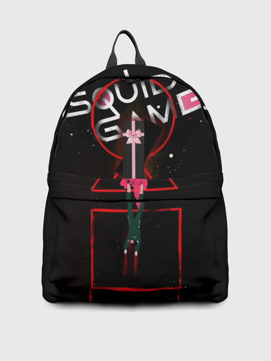 Рюкзак джинсовый / Игра в кальмара нетфликс