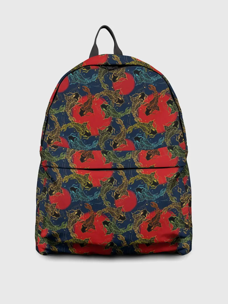 Рюкзак джинсовый / Карпы