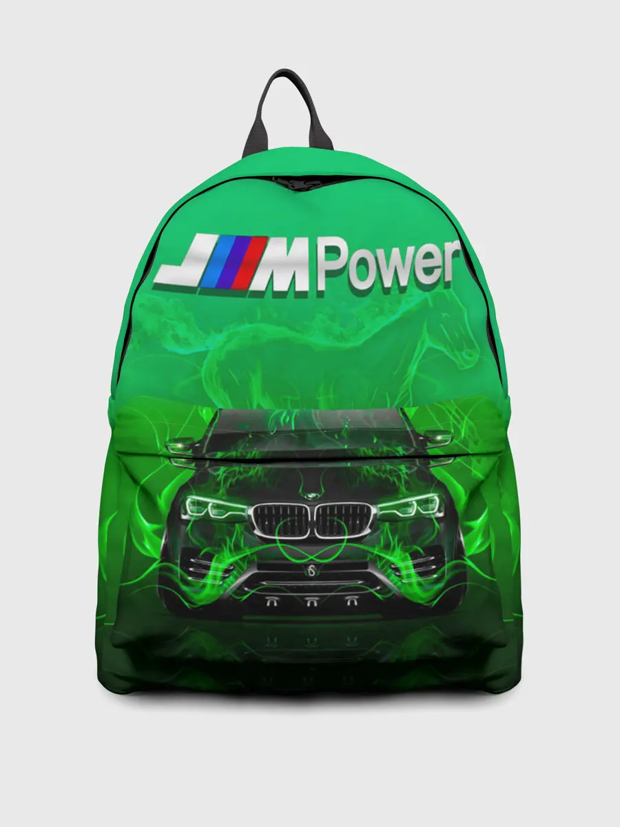 Рюкзак джинсовый / BMW GREEN STYLE
