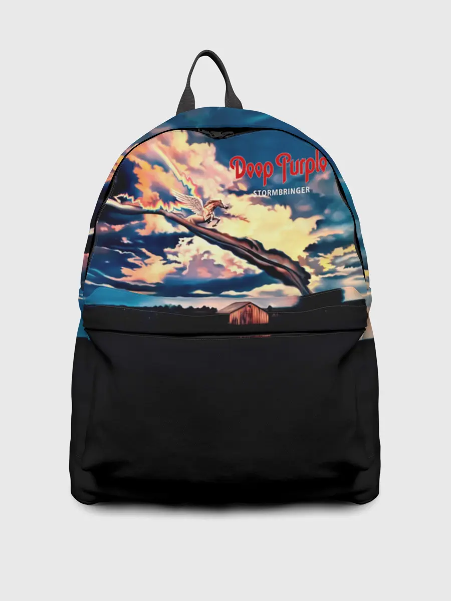 Рюкзак джинсовый / Deep Purple - Stormbringer