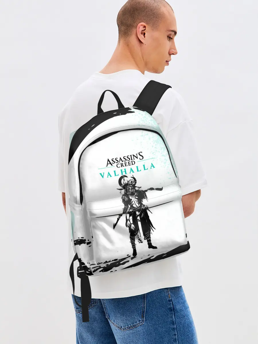 Рюкзак джинсовый / АССАСИН КРИД | ASSASSINS CREED VALHALLA