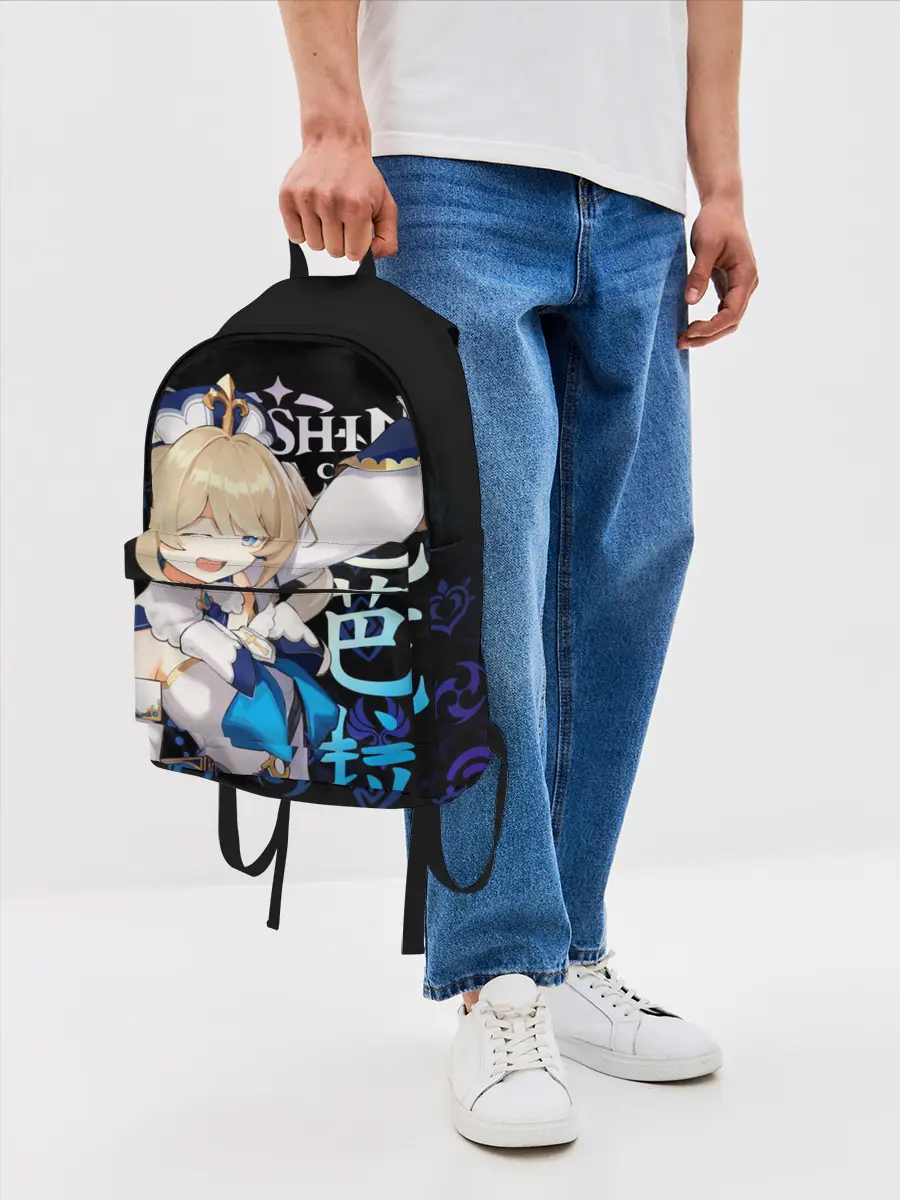 Рюкзак джинсовый / Барбара / Genshin Impact