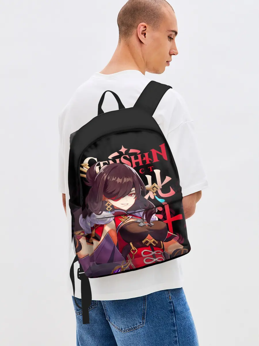 Рюкзак джинсовый / Бэй Доу / Genshin Impact