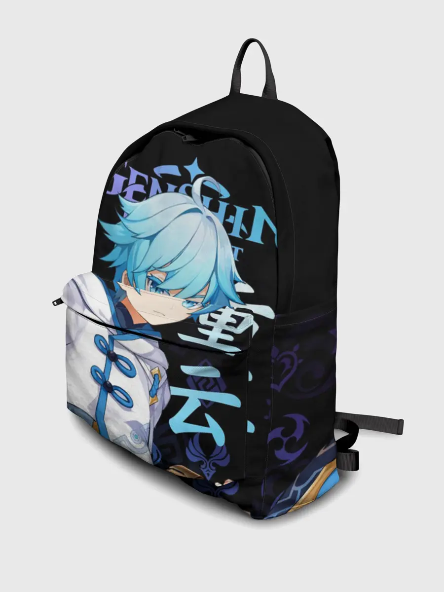 Рюкзак джинсовый / Чжун Юнь / Genshin Impact