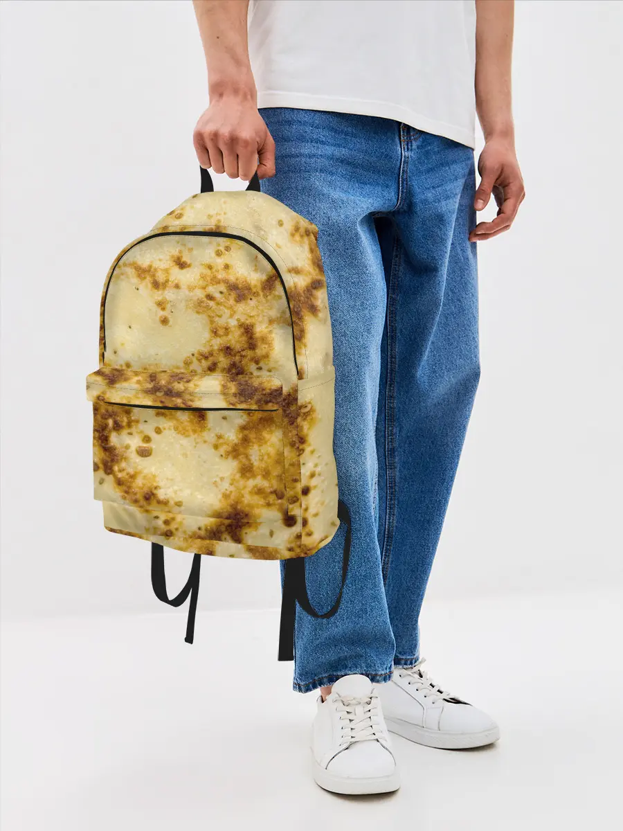 Рюкзак джинсовый / Жареный блин