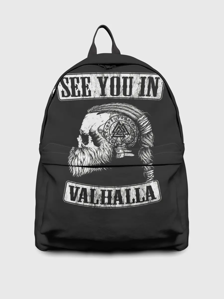Рюкзак джинсовый / Увидимся в Вальхалле