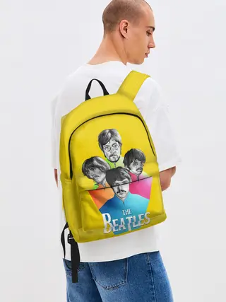 Рюкзак джинсовый / Банда Битлов