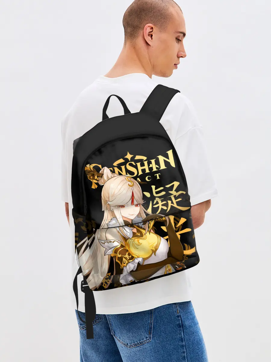 Рюкзак джинсовый / Нин Гуан / Genshin Impact