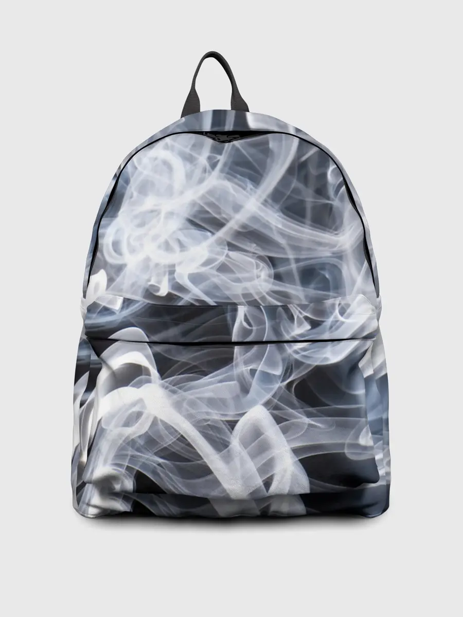 Рюкзак джинсовый / Графика дыма