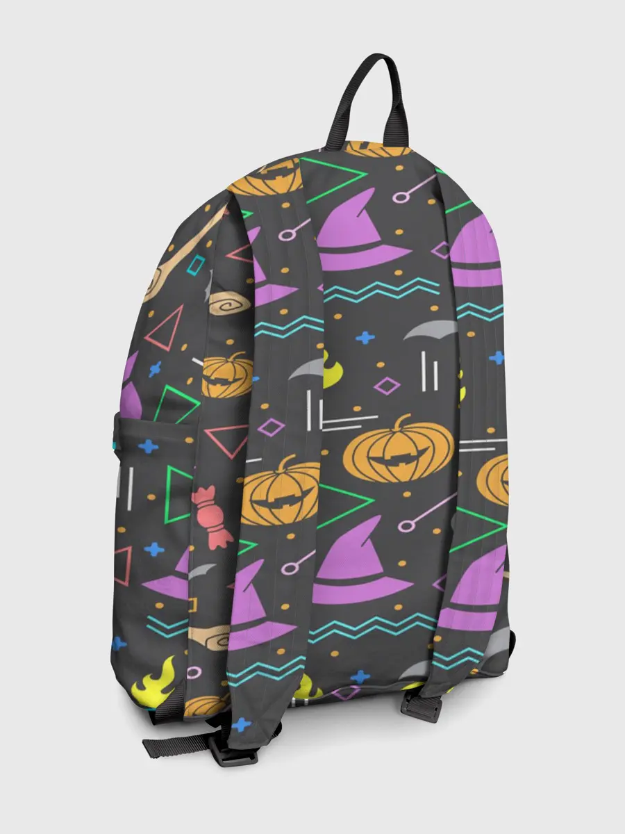 Рюкзак джинсовый / Уютный Halloween