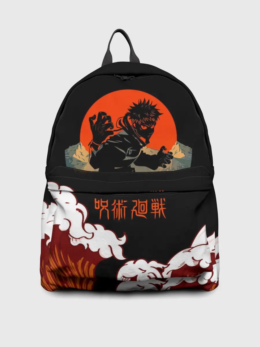 Рюкзак джинсовый / Юдзи Итадори | Магическая битва