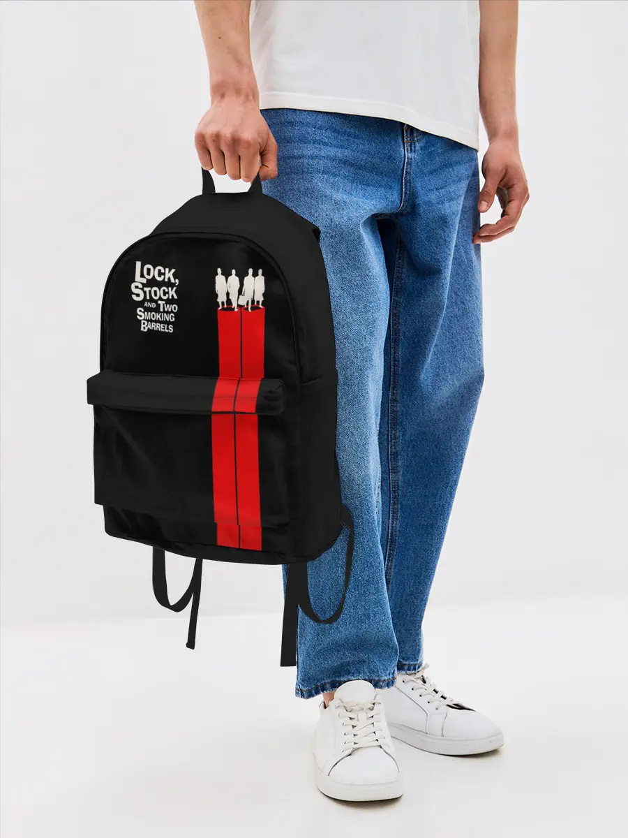 Рюкзак джинсовый / Lock, Stock and Two Smoking Barrels