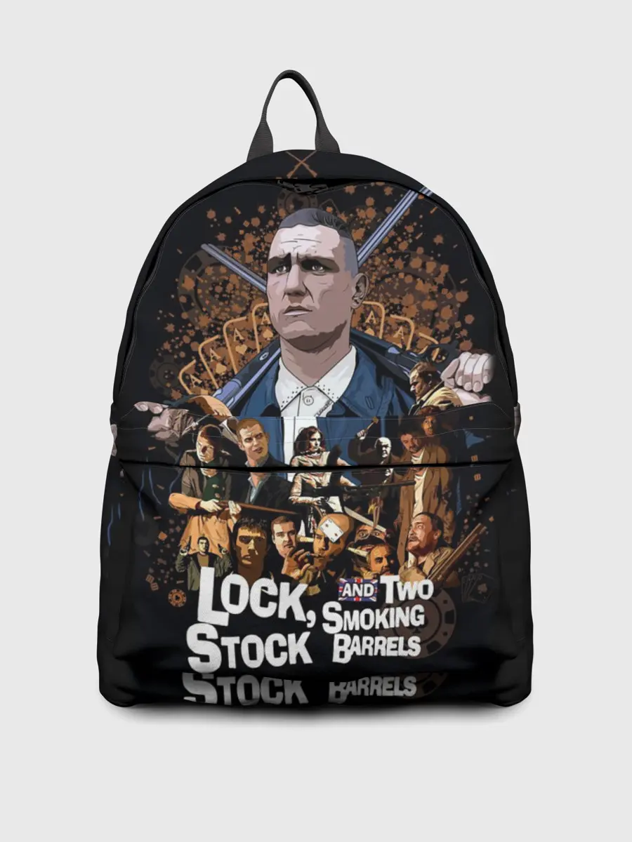 Рюкзак джинсовый / Карты, деньги, два ствола