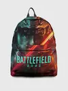 Рюкзак джинсовый / Battlefield 2042 Soldier face