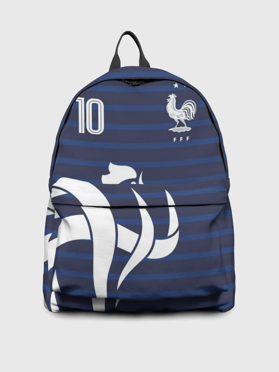 Рюкзак джинсовый / Мбаппе в стиле формы Франции
