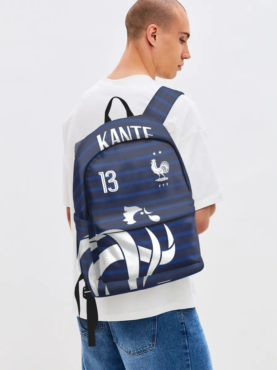 Рюкзак джинсовый / Канте в стиле формы Франции