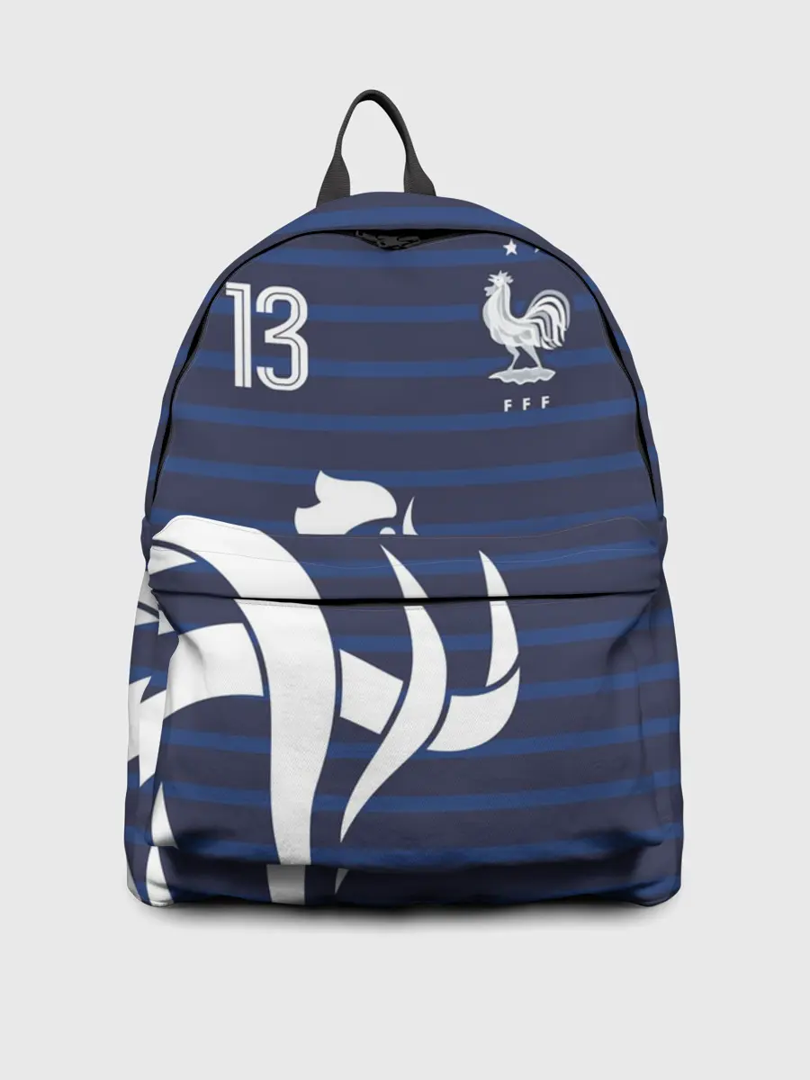 Рюкзак джинсовый / Канте в стиле формы Франции