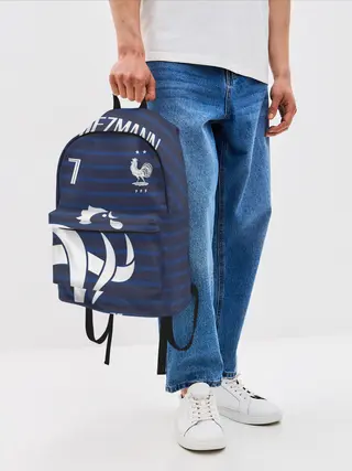 Рюкзак джинсовый / Гризманн в стиле формы Франции