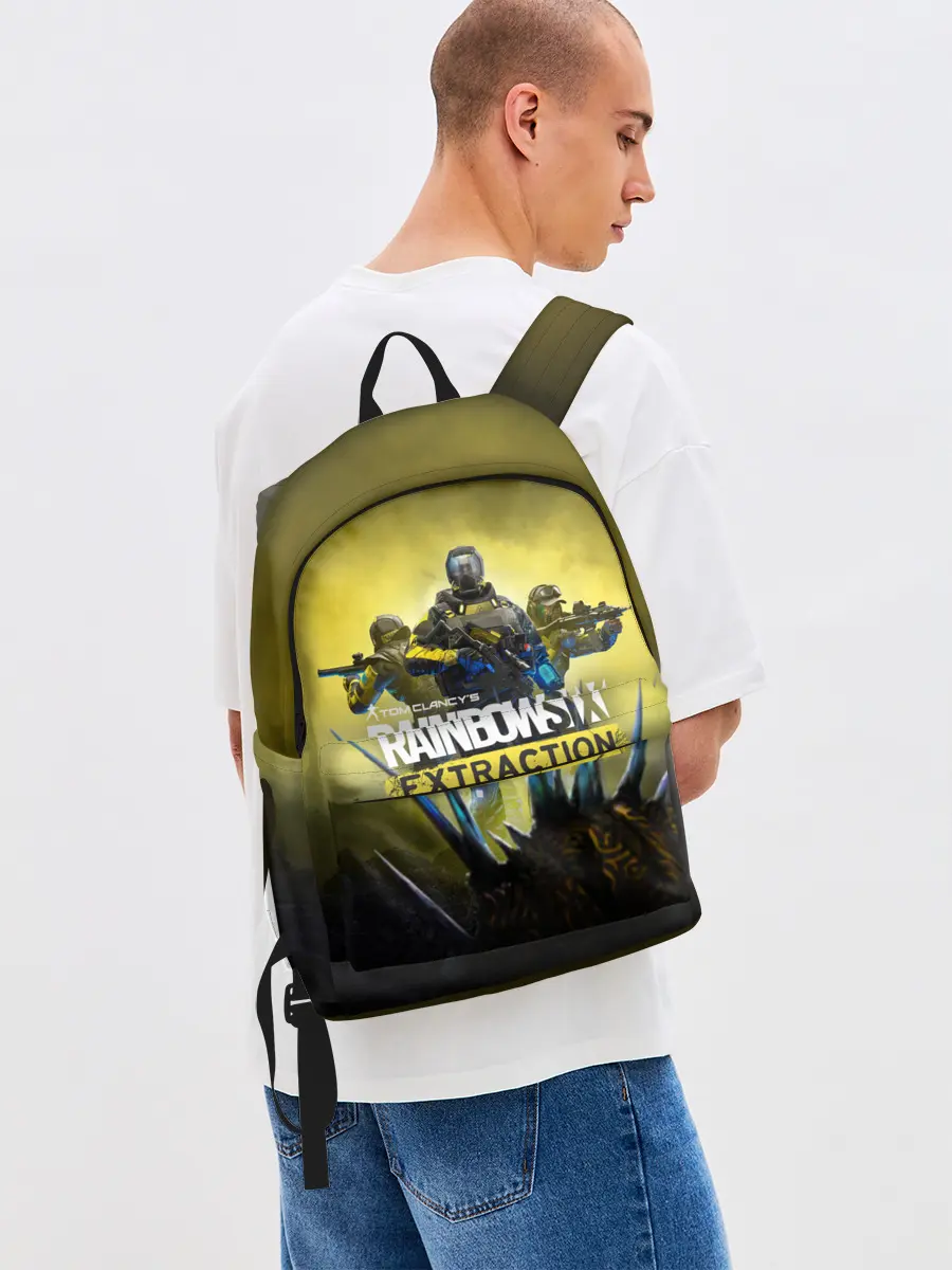 Рюкзак джинсовый / Rainbow Six Extraction / Радуга 6 Эвакуация