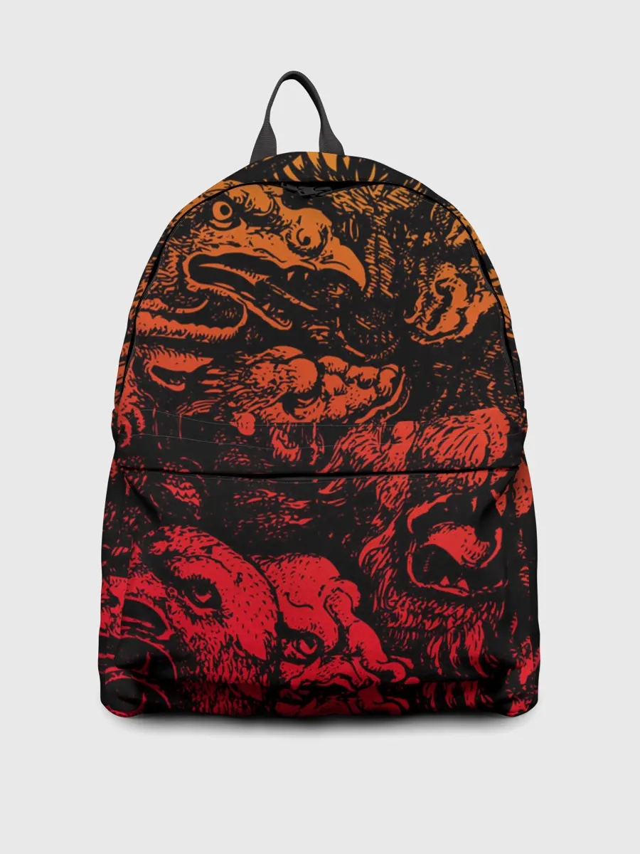 Рюкзак джинсовый / Grotesque animals