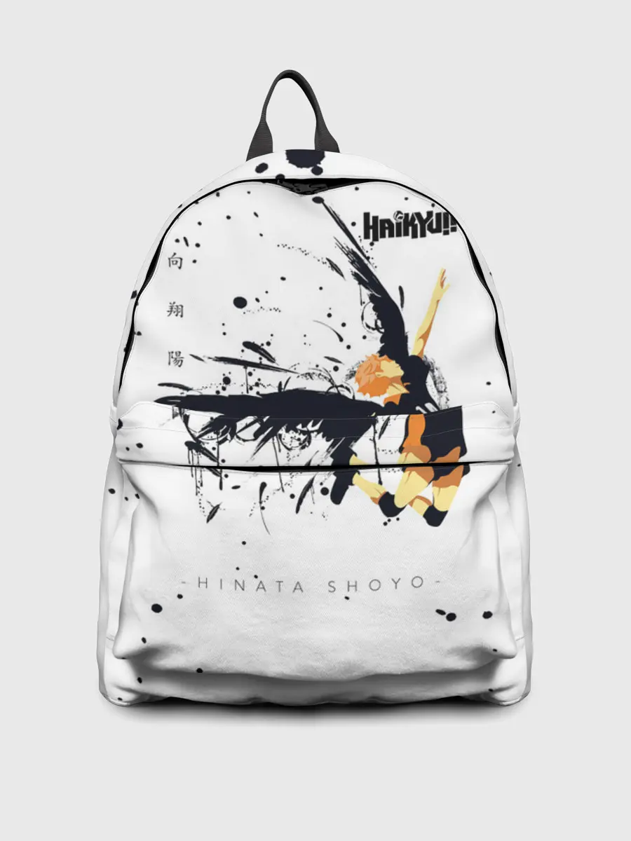 Рюкзак джинсовый / Шоё Хината с крыльями Haikyuu!!