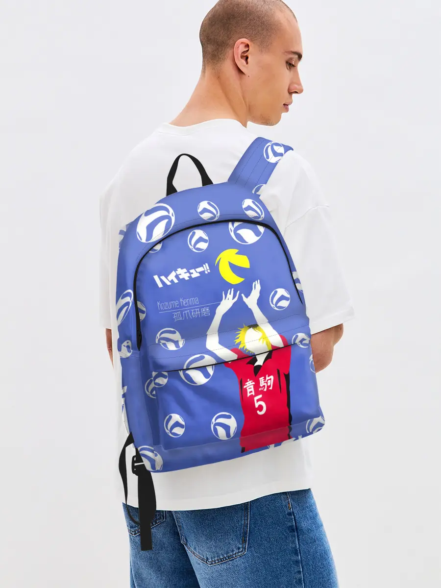 Рюкзак джинсовый / Кенма Козуме | Haikyuu!!