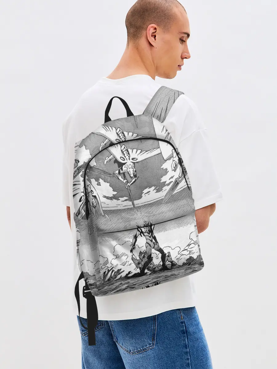 Рюкзак джинсовый / Eves battle with the angel