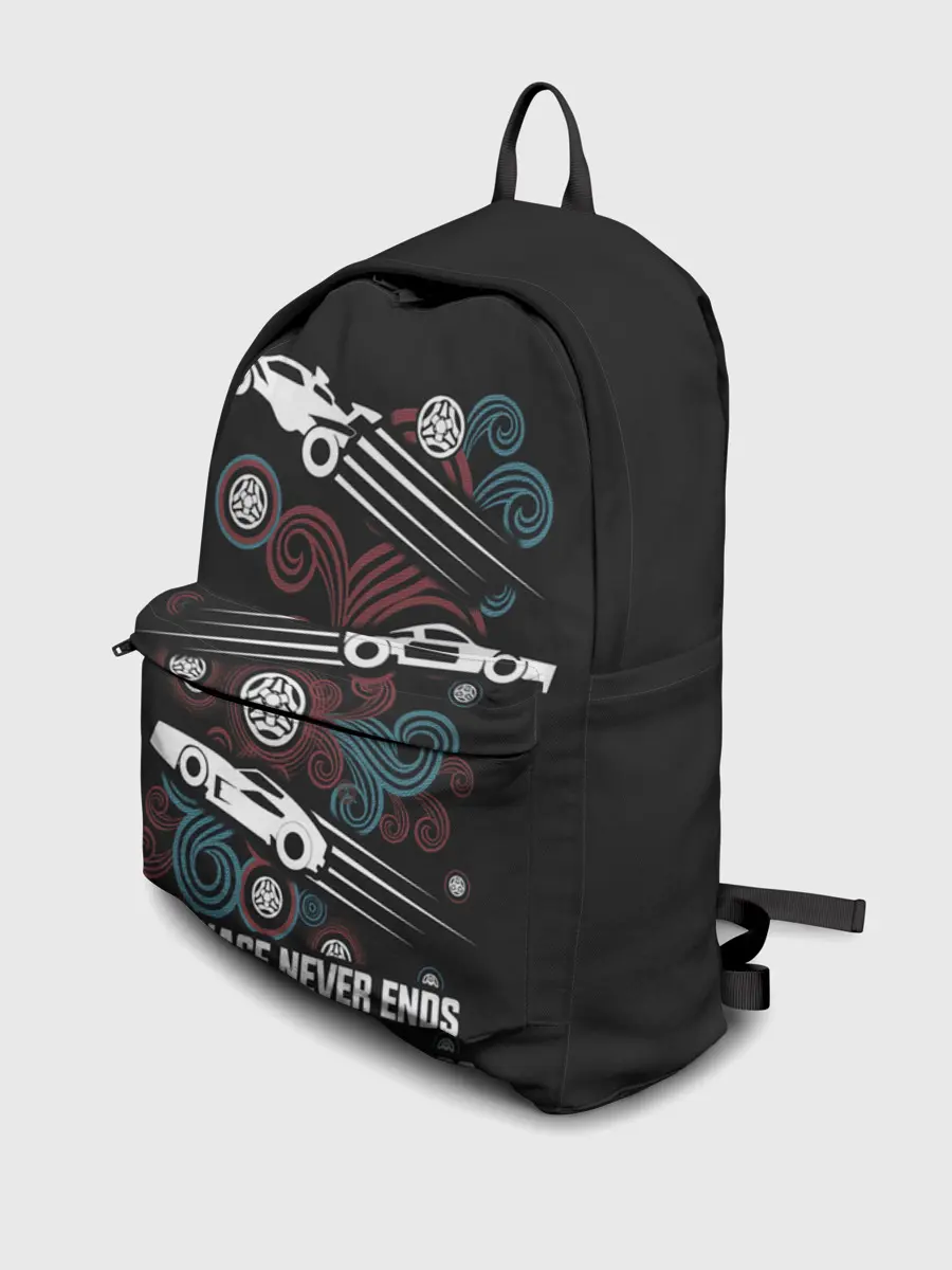 Рюкзак джинсовый / The chase never ends