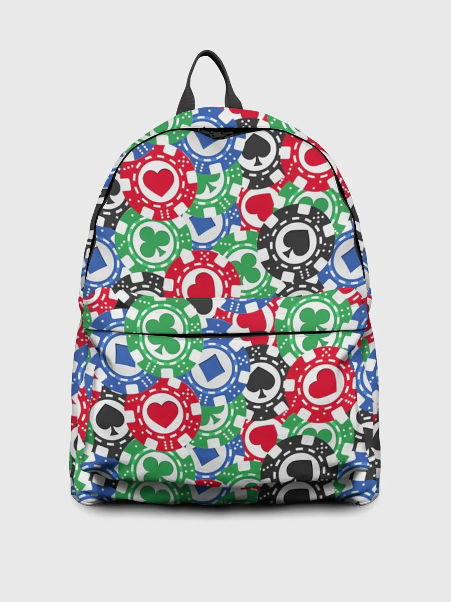 Рюкзак джинсовый / Покер