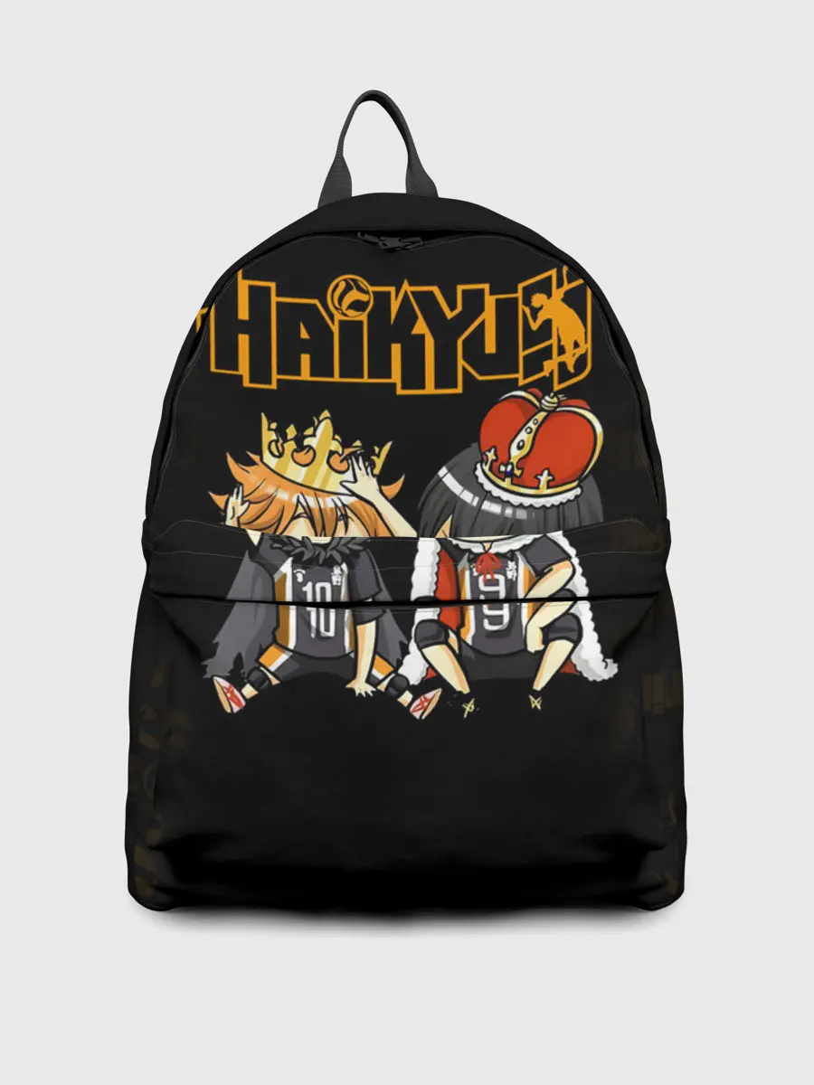 Рюкзак джинсовый / Тобио Кагеяма и Шоё Хината | Haikyu!!