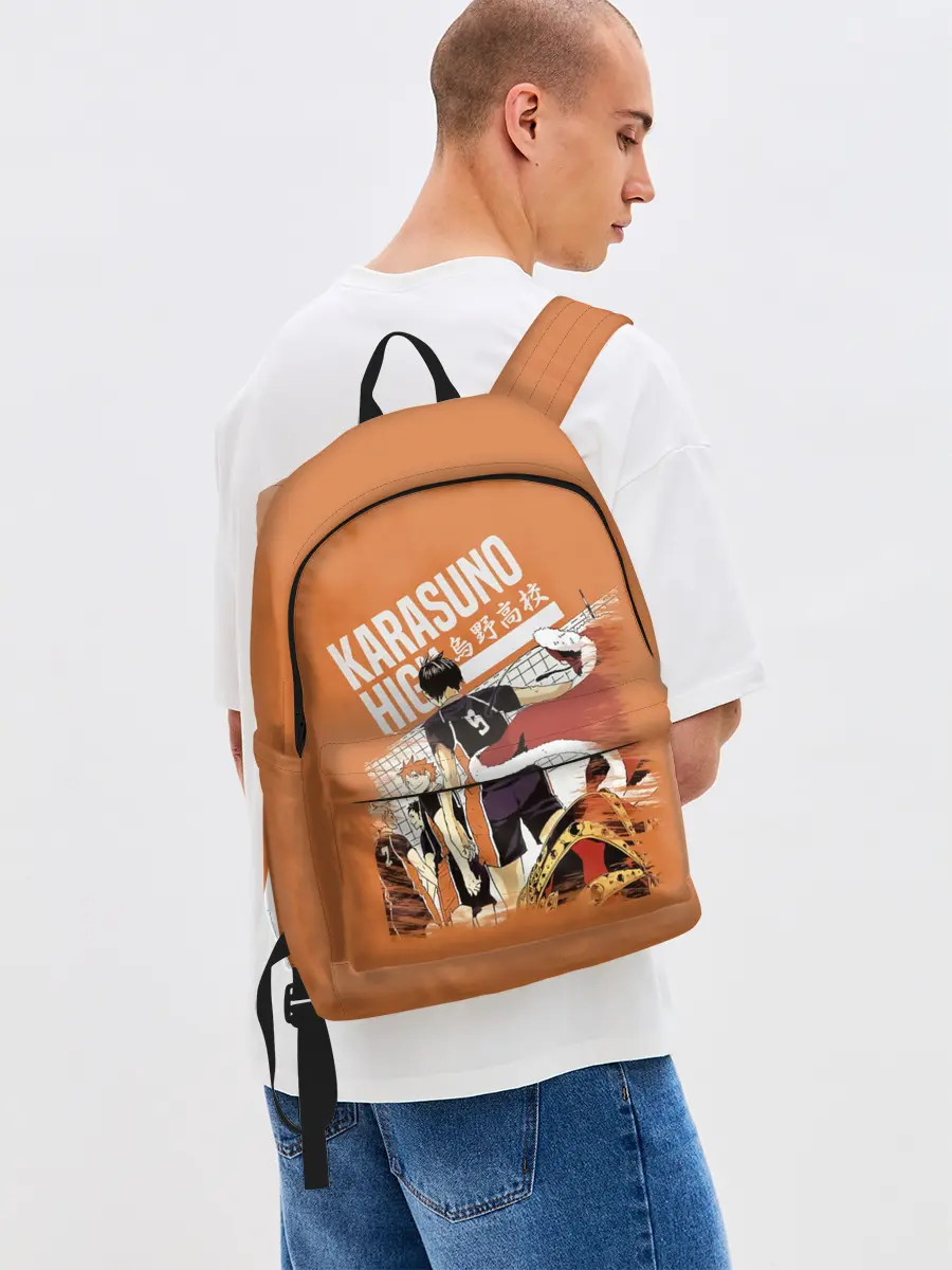 Рюкзак джинсовый / Старшая Карасуно | Haikyuu!!