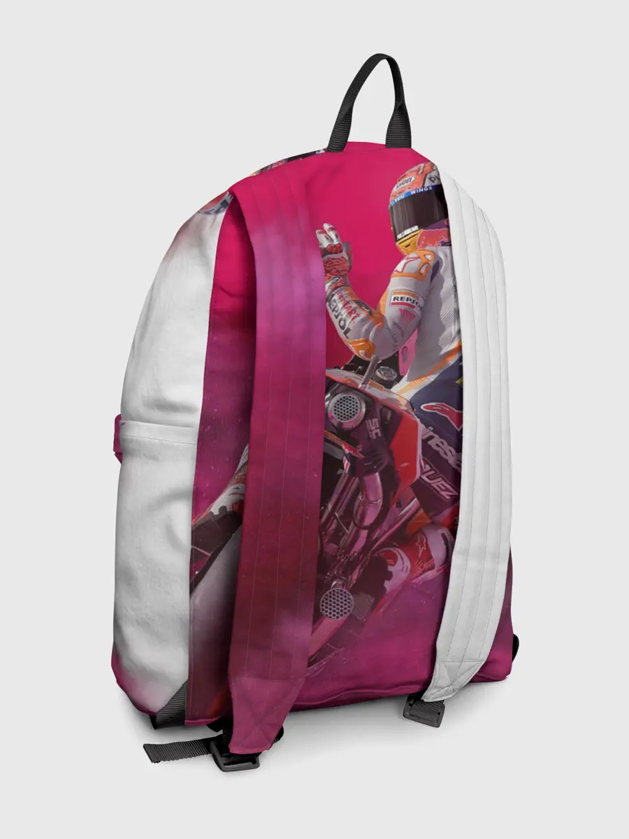 Рюкзак джинсовый / Парень На Мотоцикле