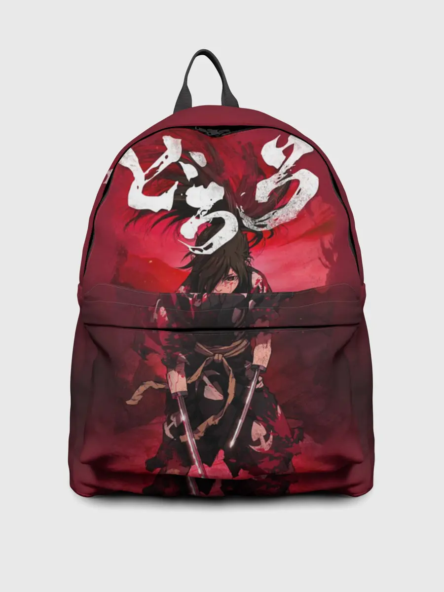 Рюкзак джинсовый / Dororo red