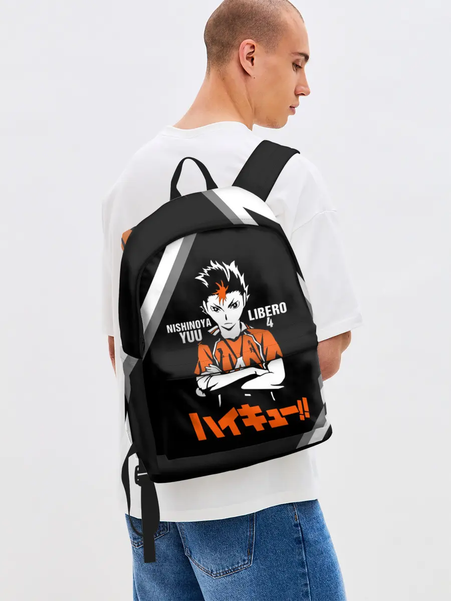 Рюкзак джинсовый / Nishinoya Yuu | Haikyuu!!