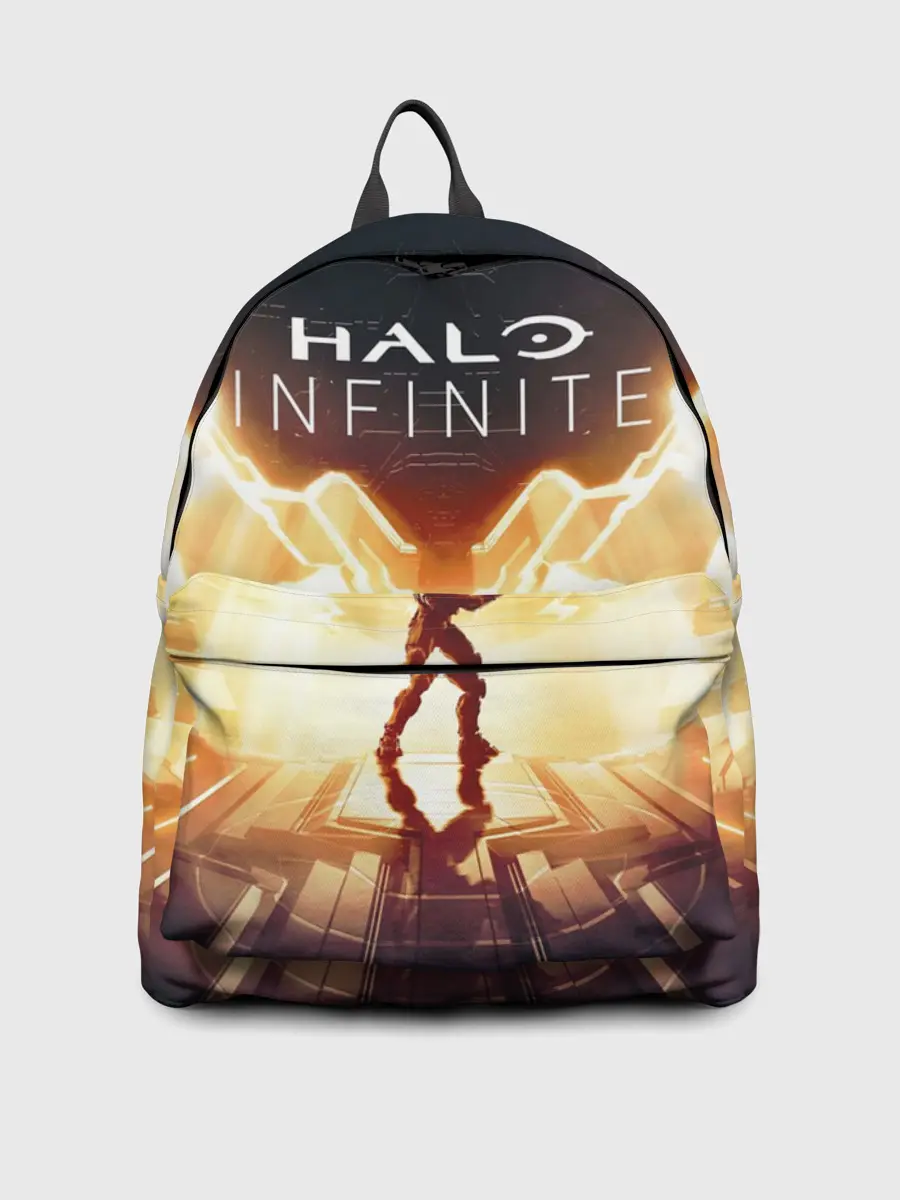 Рюкзак джинсовый / Halo infinite Мастер Чиф