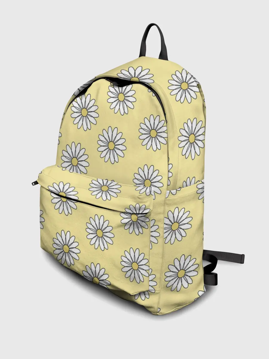 Рюкзак джинсовый / Ромашки | 2