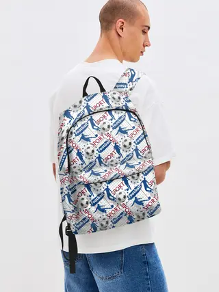 Рюкзак джинсовый / Football