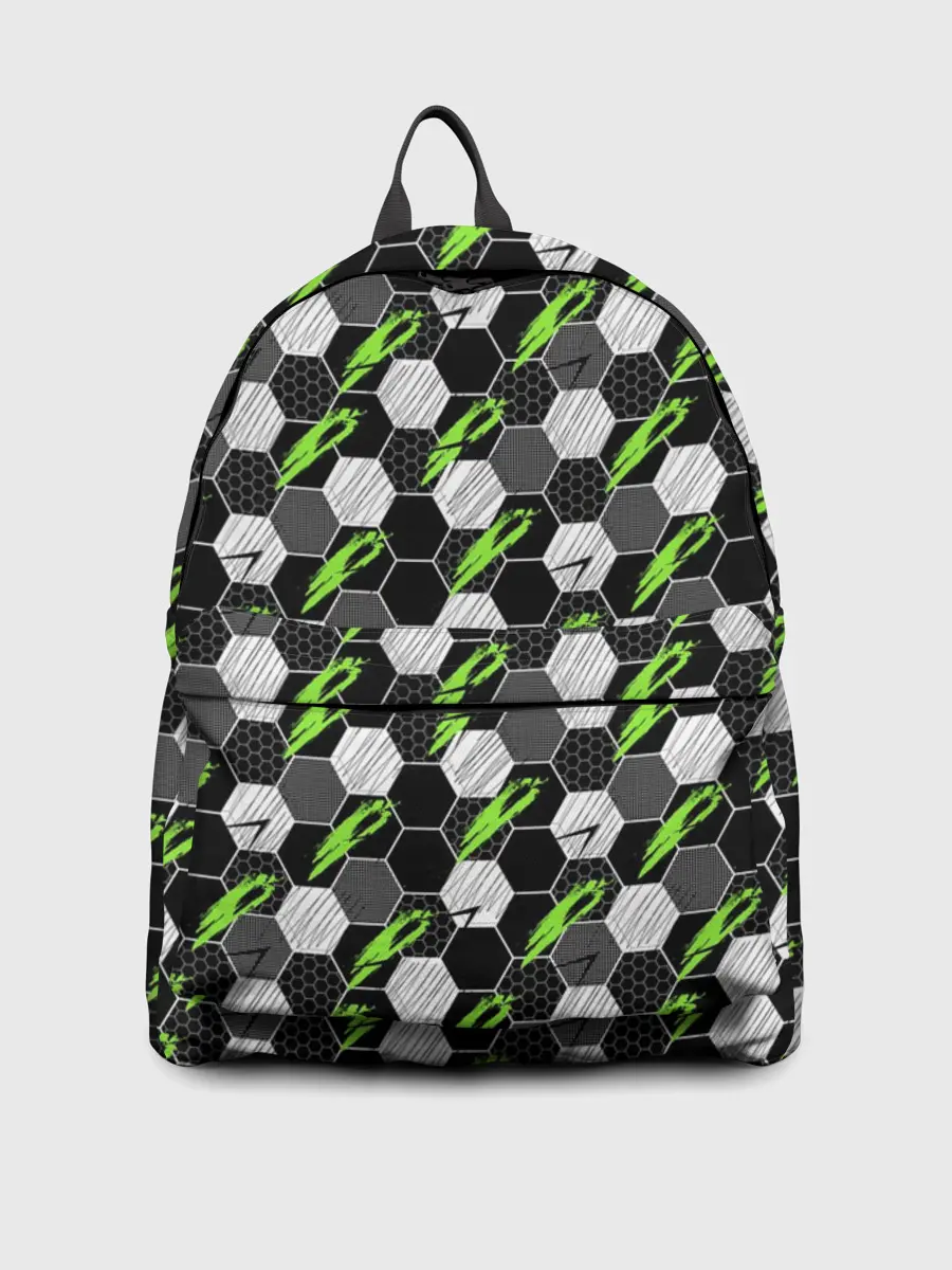 Рюкзак джинсовый / Текстура мяча