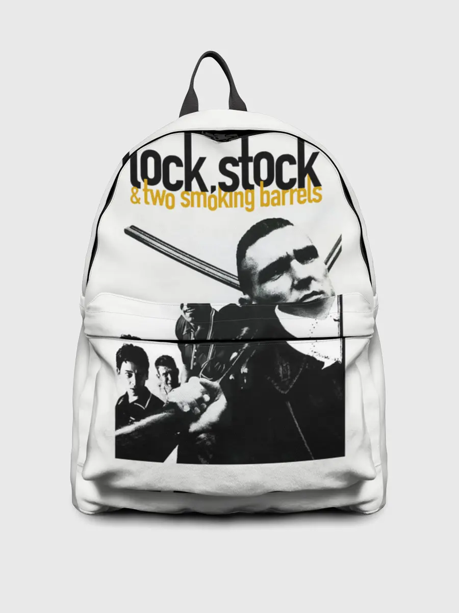 Рюкзак джинсовый / Карты, деньги, два ствола.