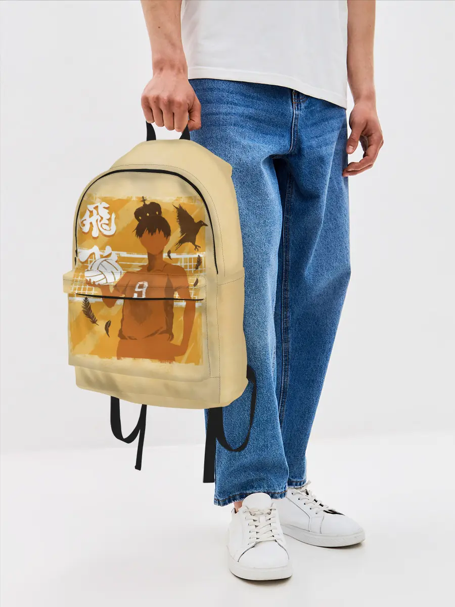 Рюкзак джинсовый / Тобио Кагеяма Haikyuu!!