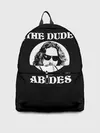 Рюкзак джинсовый / The dude ABIDES