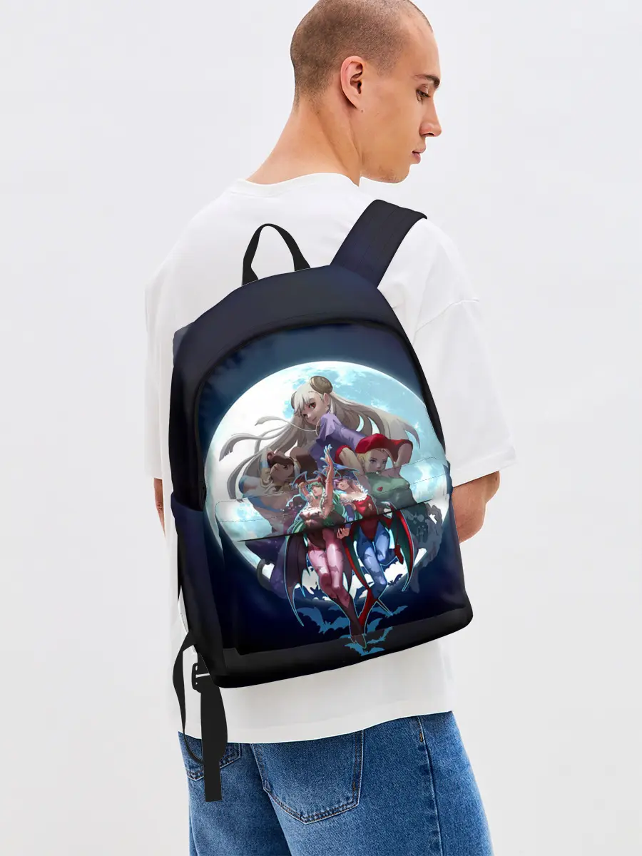 Рюкзак джинсовый / Girls Fighter team