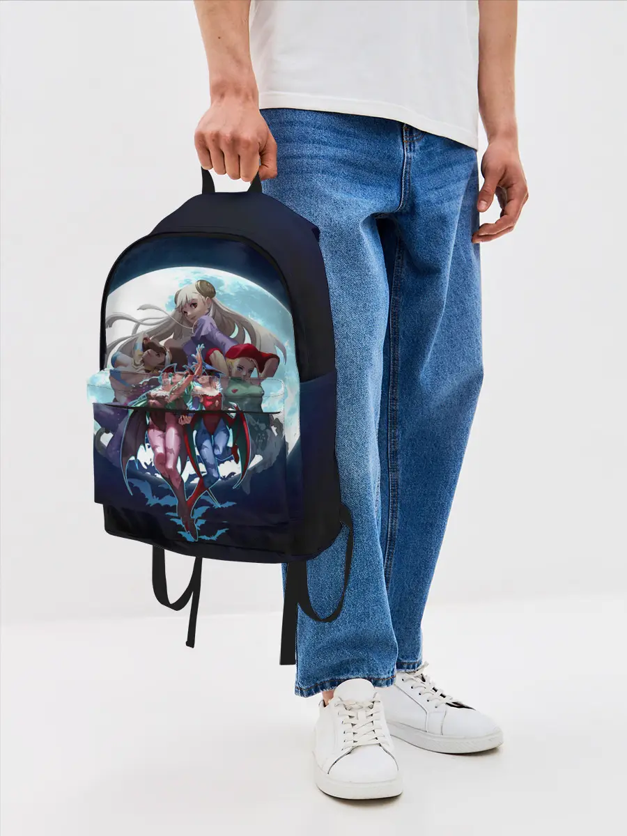 Рюкзак джинсовый / Girls Fighter team