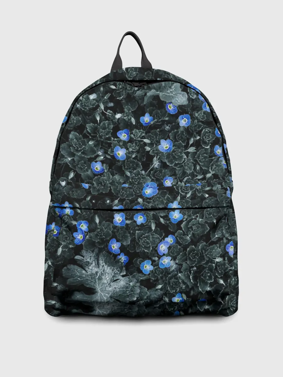 Рюкзак джинсовый / Маленькие ЦветЫ