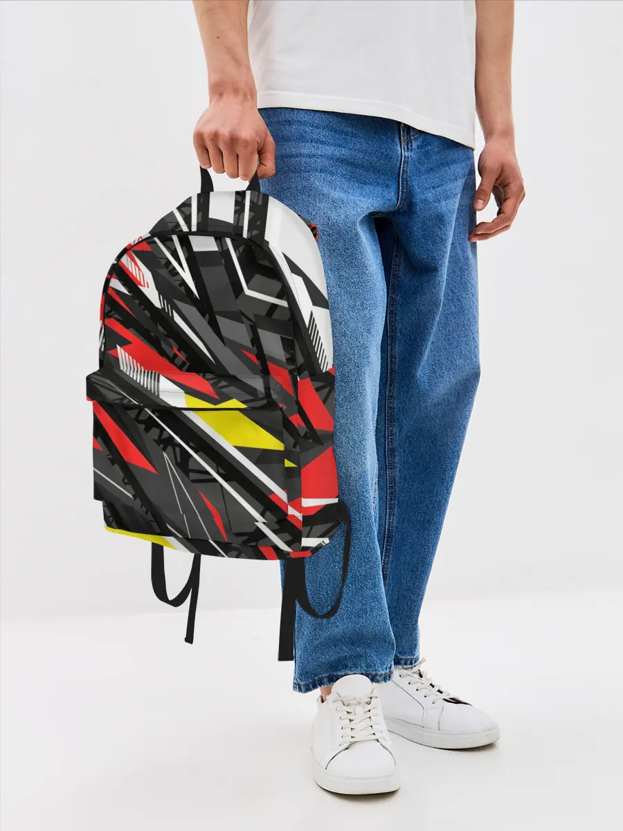 Рюкзак джинсовый / Фон. Абстракция.