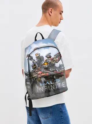 Рюкзак джинсовый / Halo infinite Мультиплеер