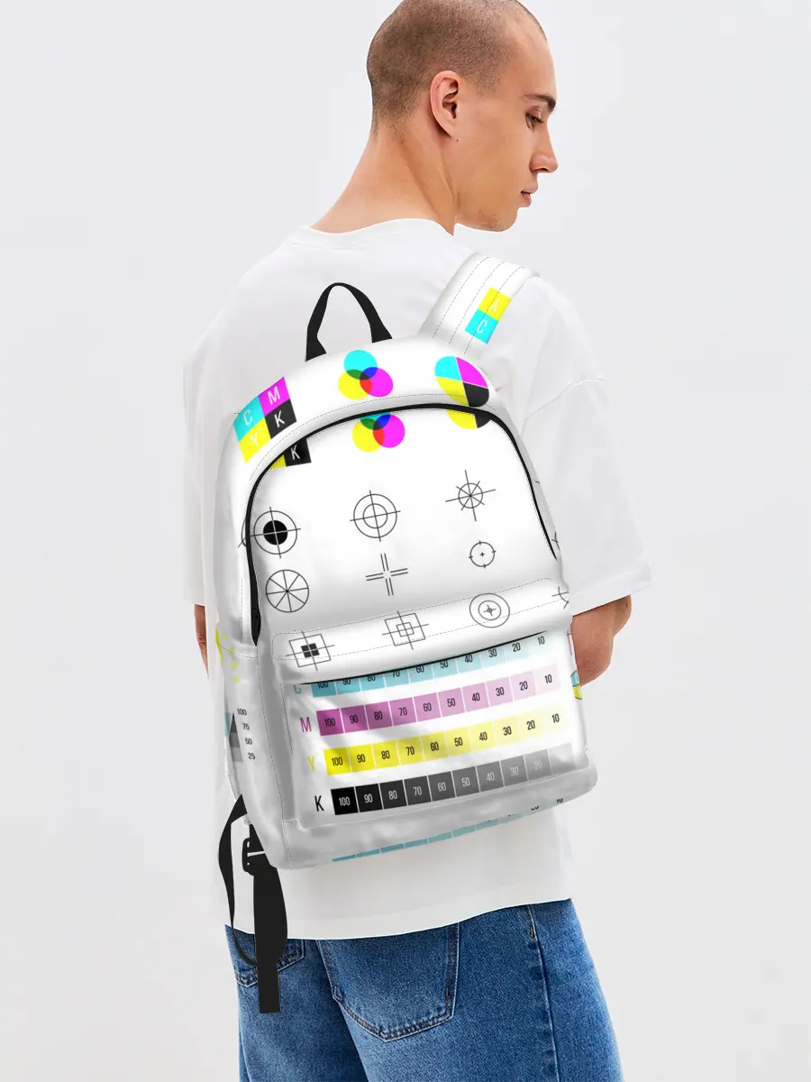 Рюкзак джинсовый / CMYK